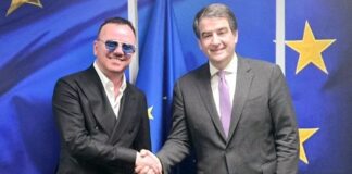 Raffaele Fitto incontra Gigi D’Alessio “Meeting prezioso su sfide settore musicale”