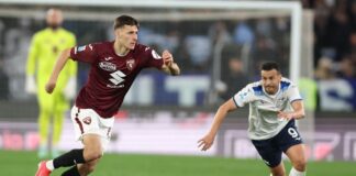 Gineitis risponde a Marusic, il Torino ferma la Lazio sull’1-1