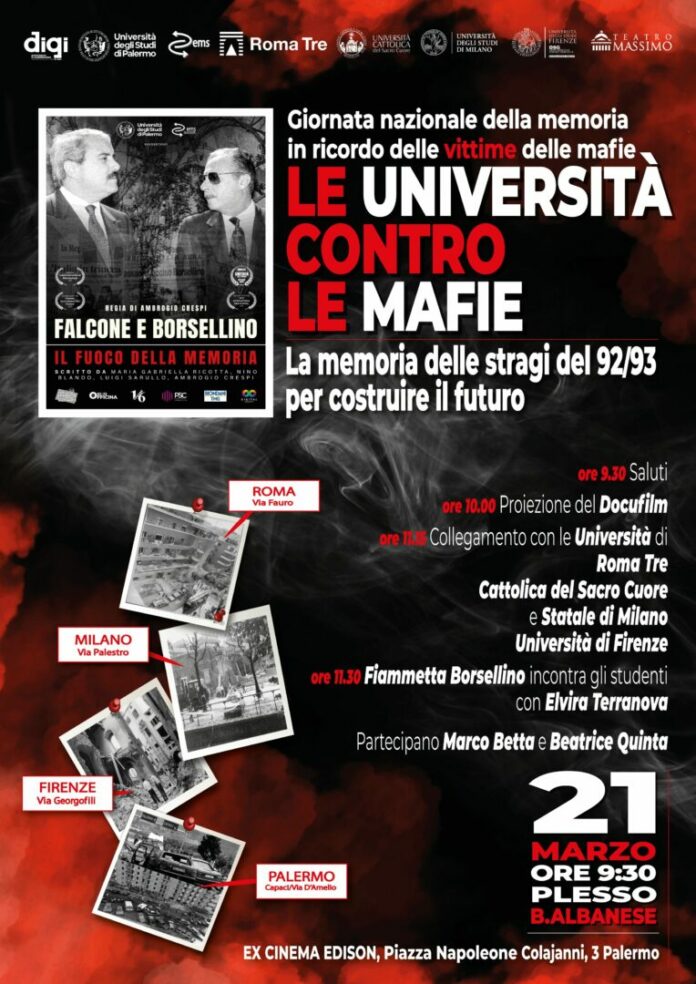 Locandina Falcone Borsellino