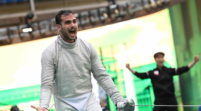 A Budapest Luca Curatoli sfiora il podio nella sciabola