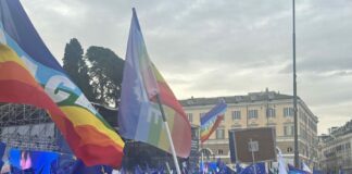 A Roma decine di migliaia in piazza per l’Europa
