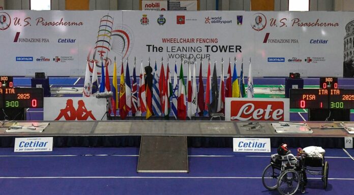 Coppa del Mondo Paralimpica, a Pisa Giordan trionfa nella sciabola
