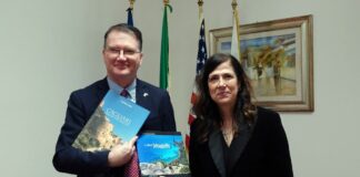 Sardegna, la presidente Todde incontra l’Incaricato d’Affari dell’Ambasciata degli Stati Uniti