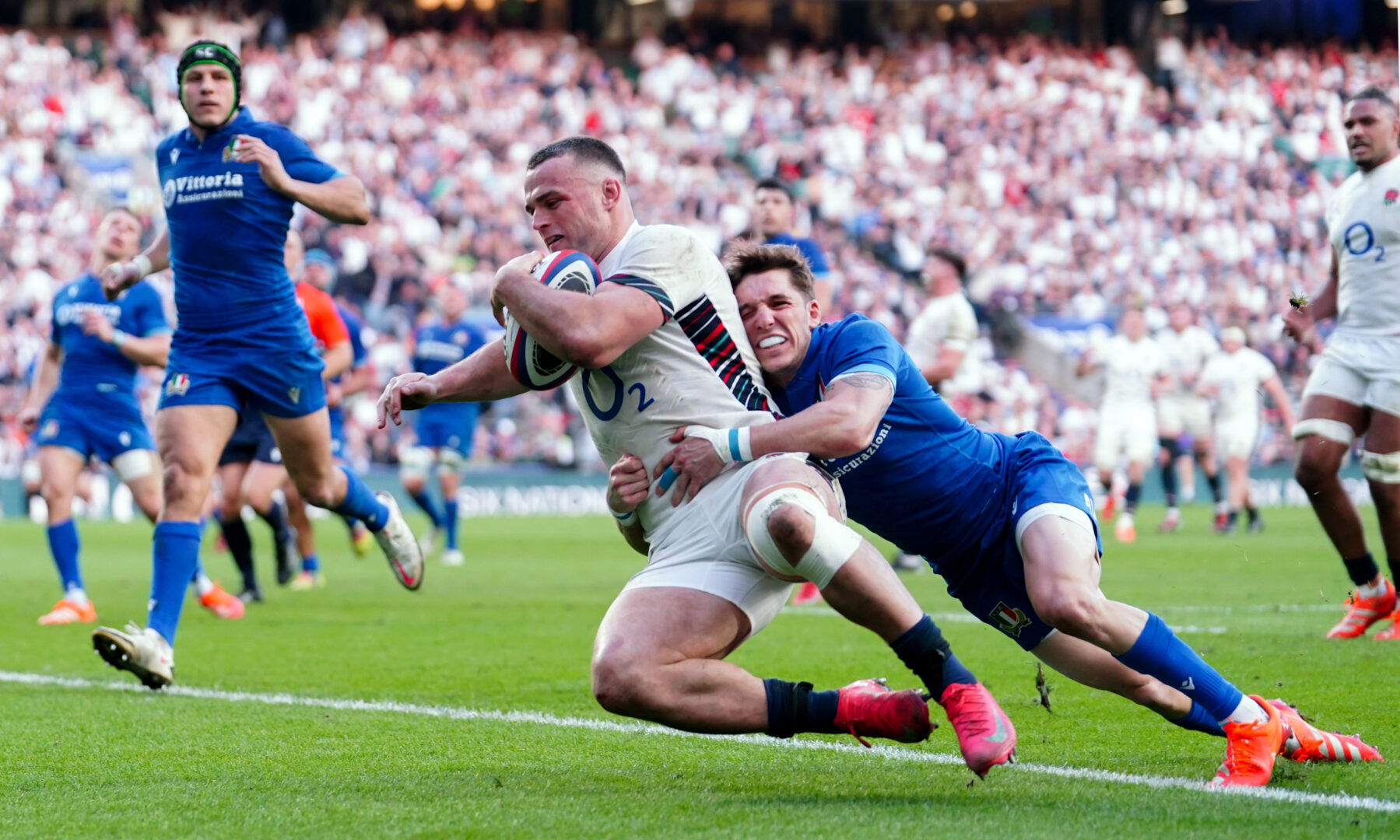 L’Italia regge un tempo a Twickenham, l’Inghilterra vince 47-24