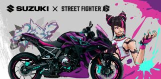 Suzuki presenta GSX-8R Tuned by Juri, livrea ispirata al videogioco Street Fighter 6