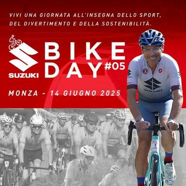 Al via le iscrizioni per il Suzuki Bike Day