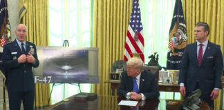 Trump annuncia nuovo aereo F-47 “Investimento storico”