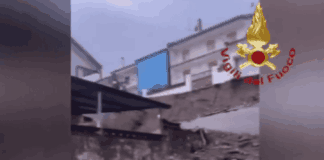 Maltempo nel messinese, 14 famiglie evacuate per una frana