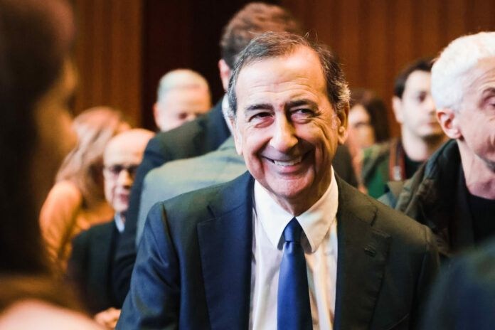 Milano, La conferenza stampa di presentazione della 63esima edizione del Salone del Mobile.Milano a Rho Fiera dall'8 al 13 aprile 2025 al Piccolo Teatro Strehler