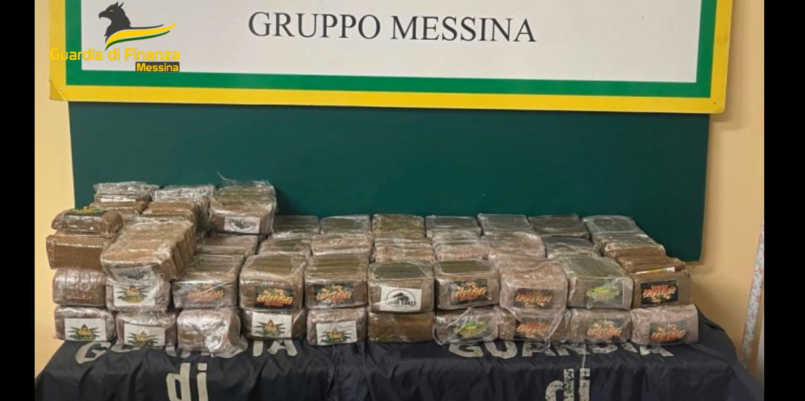 A Messina sequestrati 2 chili di cocaina e 40 di hashish