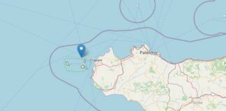 Isole Egadi, scossa di terremoto di magnitudo 4