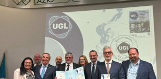 UGL celebra 75 anni, un francobollo commemorativo da Poste Italiane