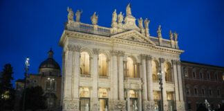 Gualtieri inaugura la nuova piazza di San Giovanni in Laterano