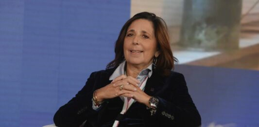 Il sottosegretario alla Difesa Isabella Rauti a Natale con i militari italiani in Gibuti