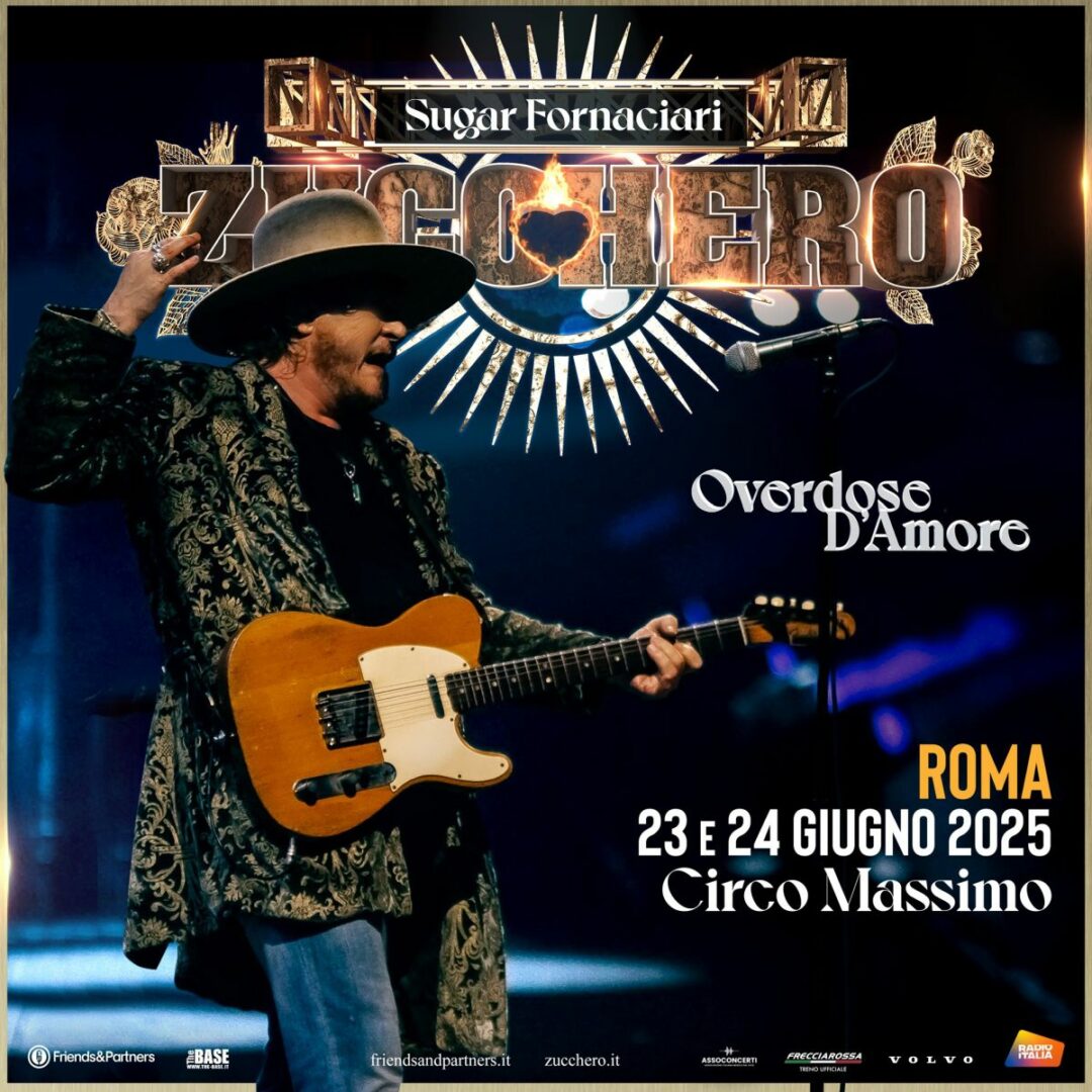 Doppia data di Zucchero al Circo Massimo per il tour ‘Overdose d’amore’