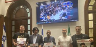 A Roma le famiglie degli ostaggi israeliani rapiti da Hamas
