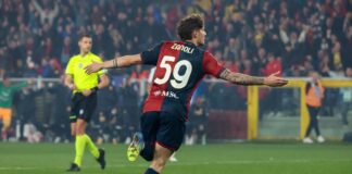 Genoa-Udinese 1-0, Zanoli insacca il gol salvezza