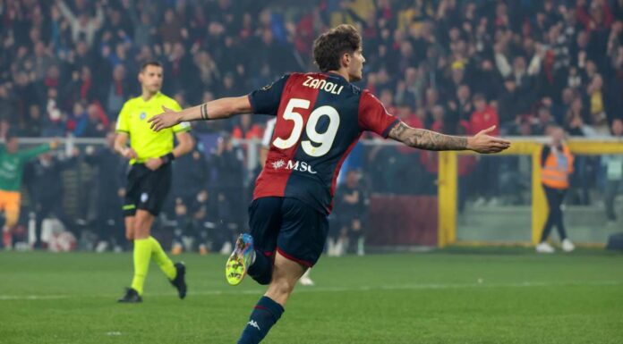 Genoa-Udinese 1-0, Zanoli insacca il gol salvezza