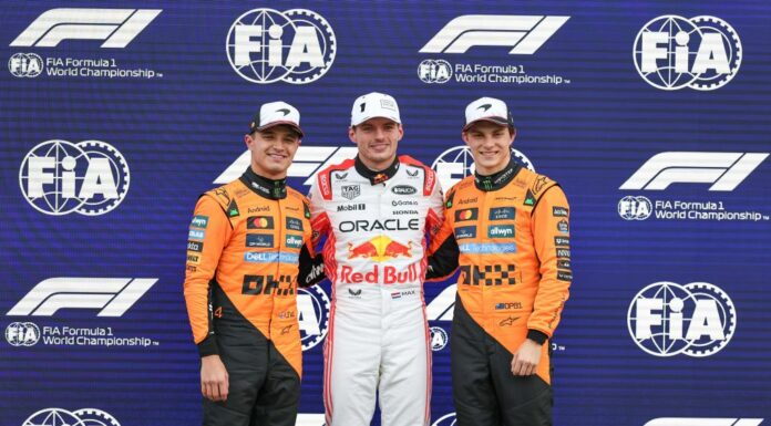 In Giappone vince Verstappen, poi le McLaren e Leclerc