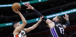 Detroit cede in casa a Sacramento, solo 2 punti per Fontecchio