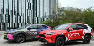 Consegnate a Milano le vetture Toyota per il Giro d’Italia 2025