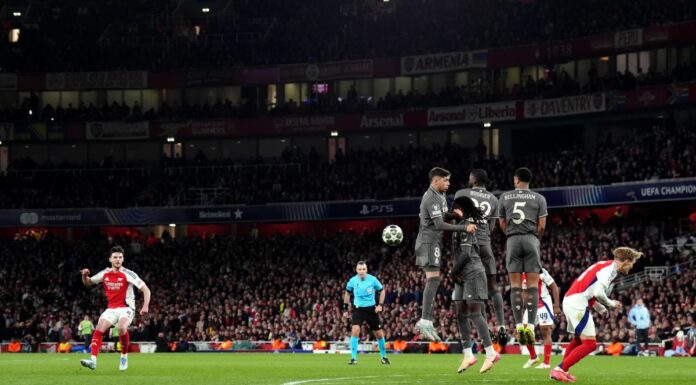 Doppietta Rice e gol di Merino, l’Arsenal travolge il Real 3-0