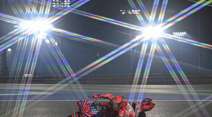 Marc Marquez in pole in Qatar davanti ad Alex, Bagnaia in 4^ fila