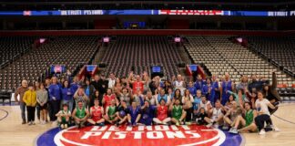 A Detroit si festeggia il Made in Italy in occasione dell’ultima partita in casa dei Pistons