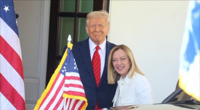 Meloni a Washington da Trump “Italia e Usa economia interconnesse”