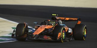 Norris il più veloce nelle FP2 in Arabia Saudita, Leclerc 4°