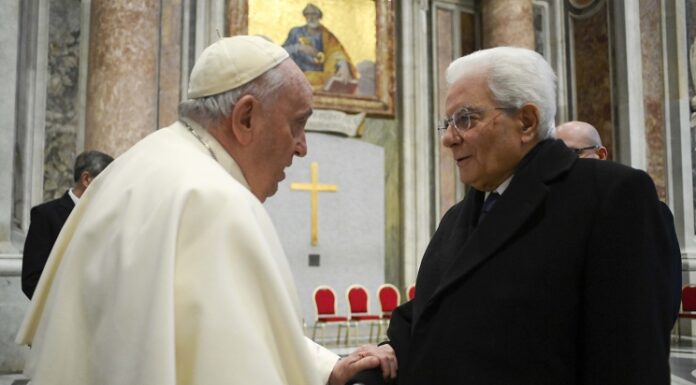 Mattarella “Avverto un grave vuoto, Papa Francesco era un riferimento”