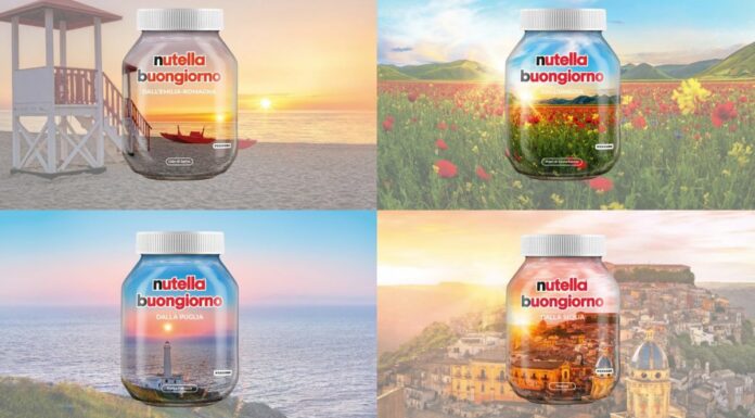 Nutella celebra la bellezza delle albe italiane con una limited edition