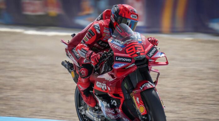 Marc Marquez vince la sprint anche a Jerez davanti ad Alex e Bagnaia