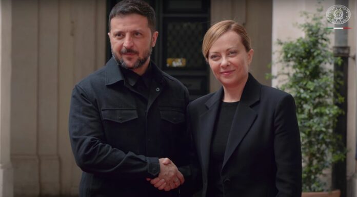 Zelensky “Apprezzo posizione chiara e di principio di Giorgia Meloni”