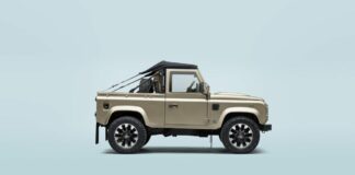 Land Rover presenta la Classic Defender V8 Soft Top