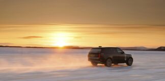 I prototipi elettrici Range Rover superano i test invernali