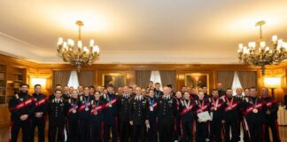Al Centro Sportivo Carabinieri incontro con gli atleti medagliati