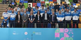 La Console generale d’Italia a Shanghai incontra la delegazione della scherma azzurra a Wuxi