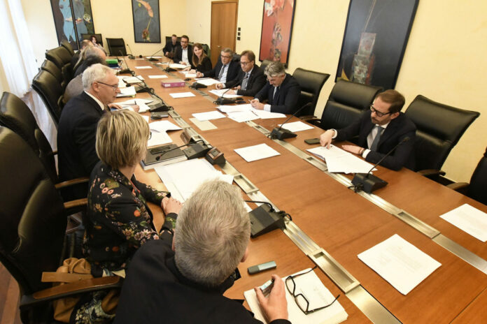 La riunione della Giunta per le nomine del Consiglio regionale