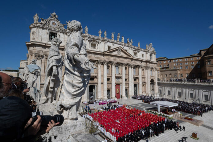 Roma, Morte di Papa Francesco - i Funerali - la cerimonia