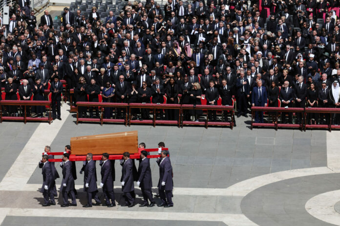Roma, Morte di Papa Francesco - i Funerali - la cerimonia