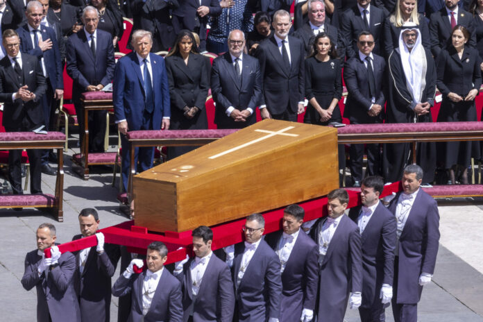 Roma, Morte di Papa Francesco - i Funerali - la cerimonia