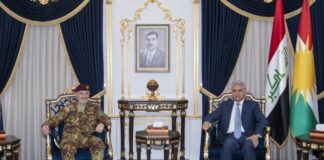 Il comandante del Covi Iannucci in Kuwait e Iraq