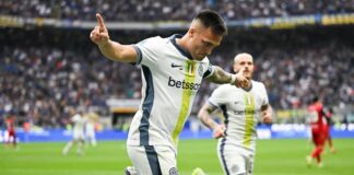 L’Inter non sente la stanchezza, 3-1 al Cagliari e momentaneo allungo in vetta