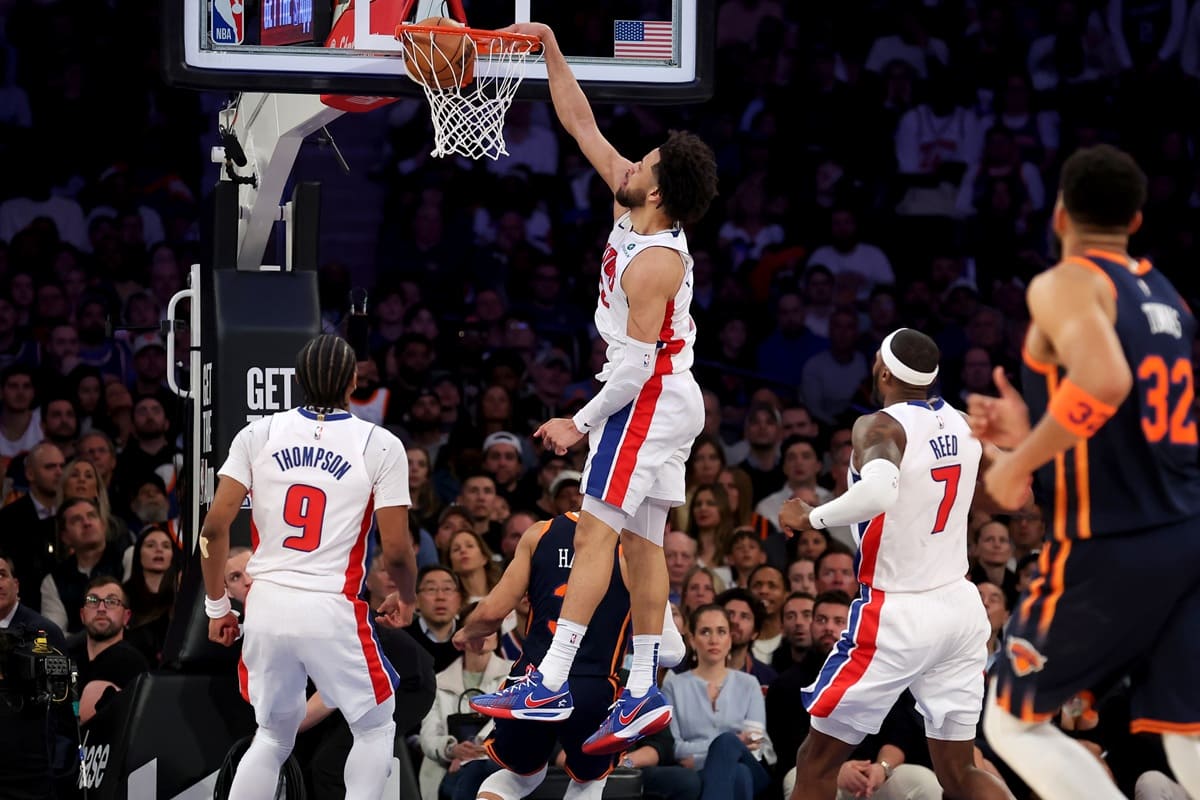 Pistons e Clippers si riscattano nella notte Nba, serie playoff con Knicks e Nuggets in parità