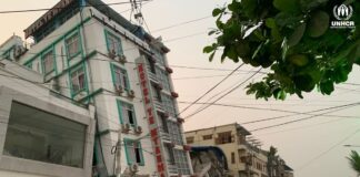 Myanmar, UNHCR fornisce aiuti d’emergenza ai sopravvissuti