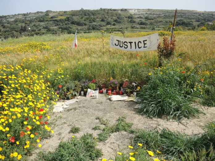 Malta, Sei mesi dall'omicidio della giornalista Daphne Caruana