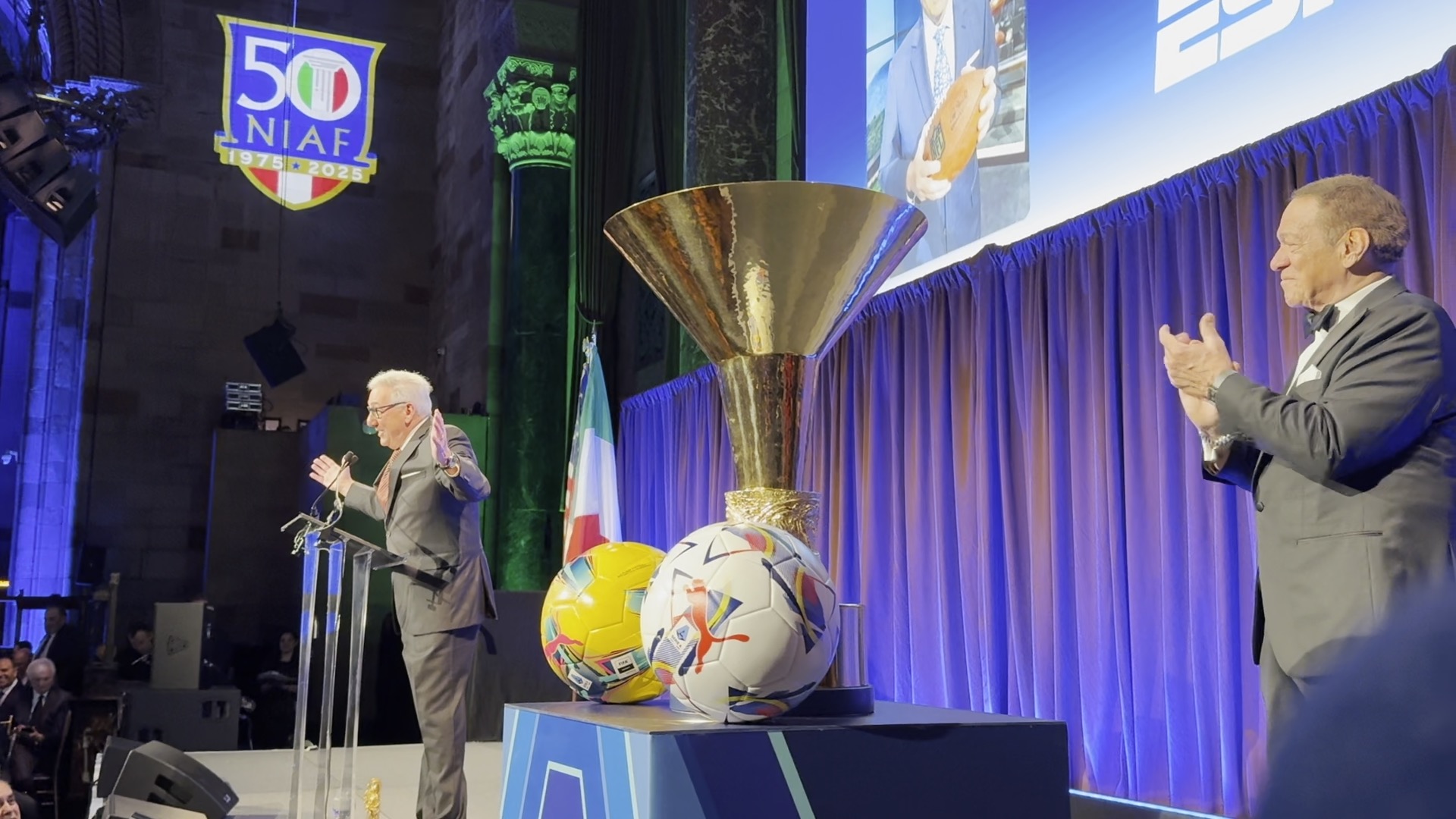 Nasce la partnership NIAF-Lega A, il calcio come ponte fra Usa e Italia
