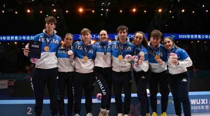 Mondiali U20, oro italiano nel fioretto maschile e argento nel femminile