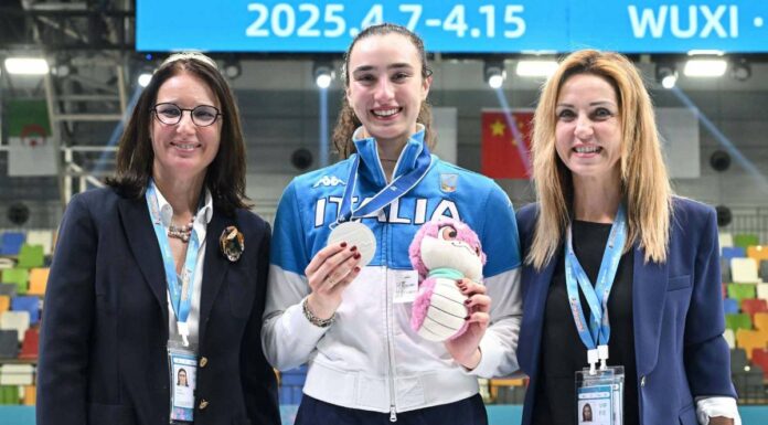 Mondiali giovani, Molinari vice-campionessa di fioretto